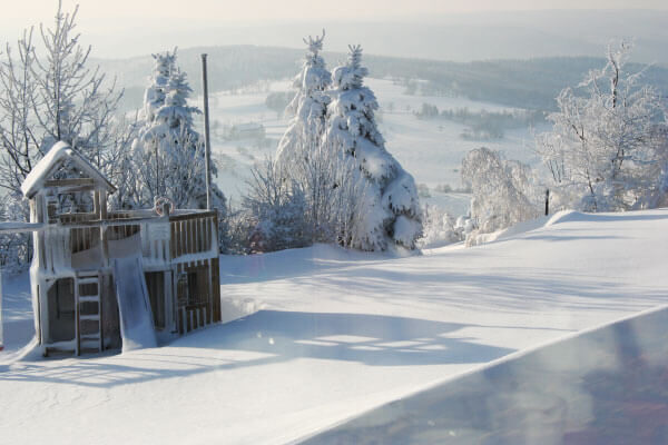 Winterlandschaft auf dem Schwartenberg