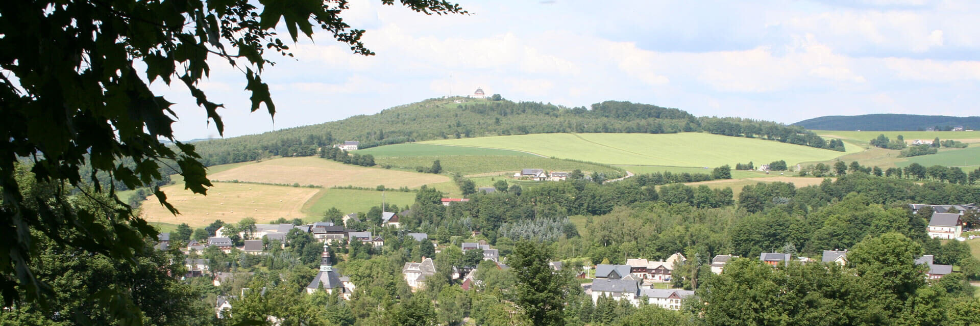 Blick zur Schwartenbergbaude